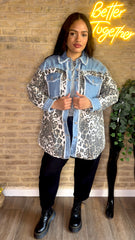 Chaqueta  Vaquera Print Mom