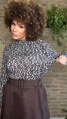 Camiseta Cuello Print