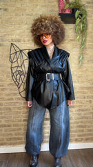 Chaqueta / Sobrecamisa 80s Negra