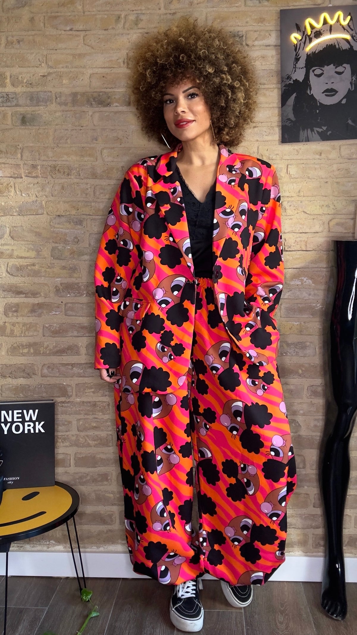 Traje Super AfroNenas - Exclusivo LOOFRO