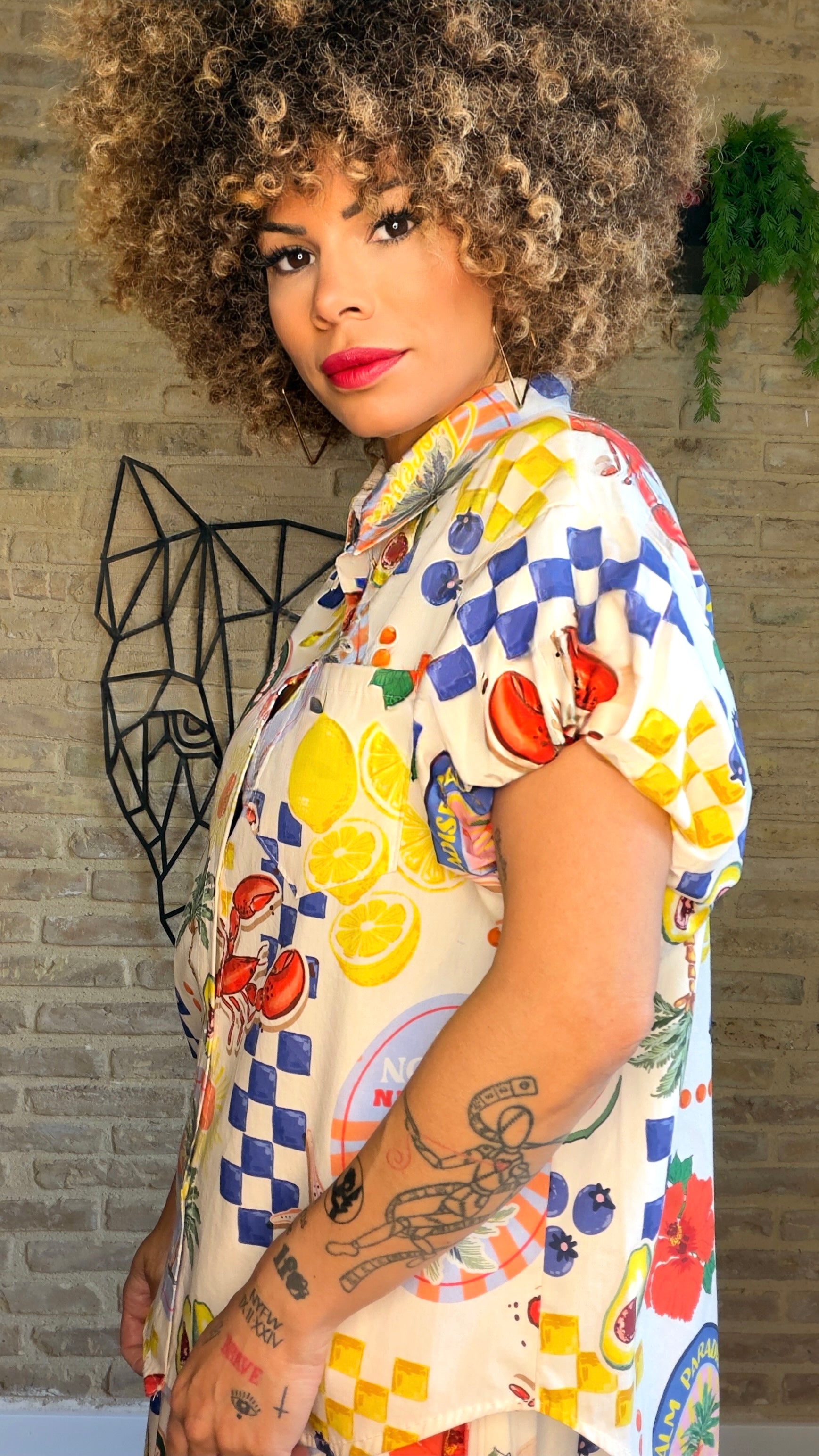 Camisa Mix Langosta