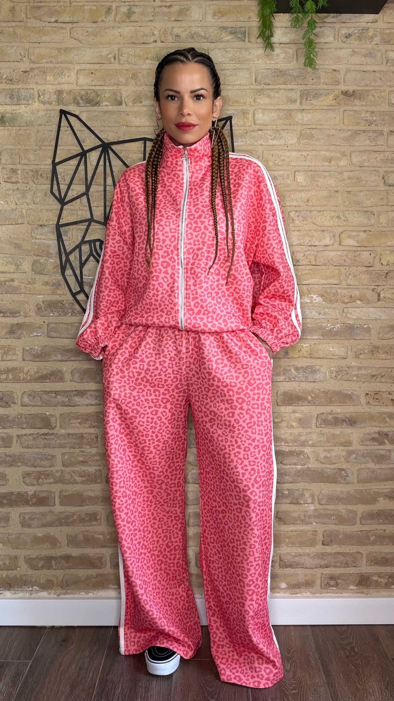 Conjunto Sport Raya Salmón