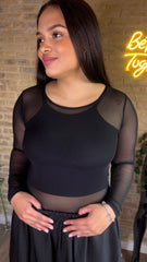 Camiseta Elástica Tul