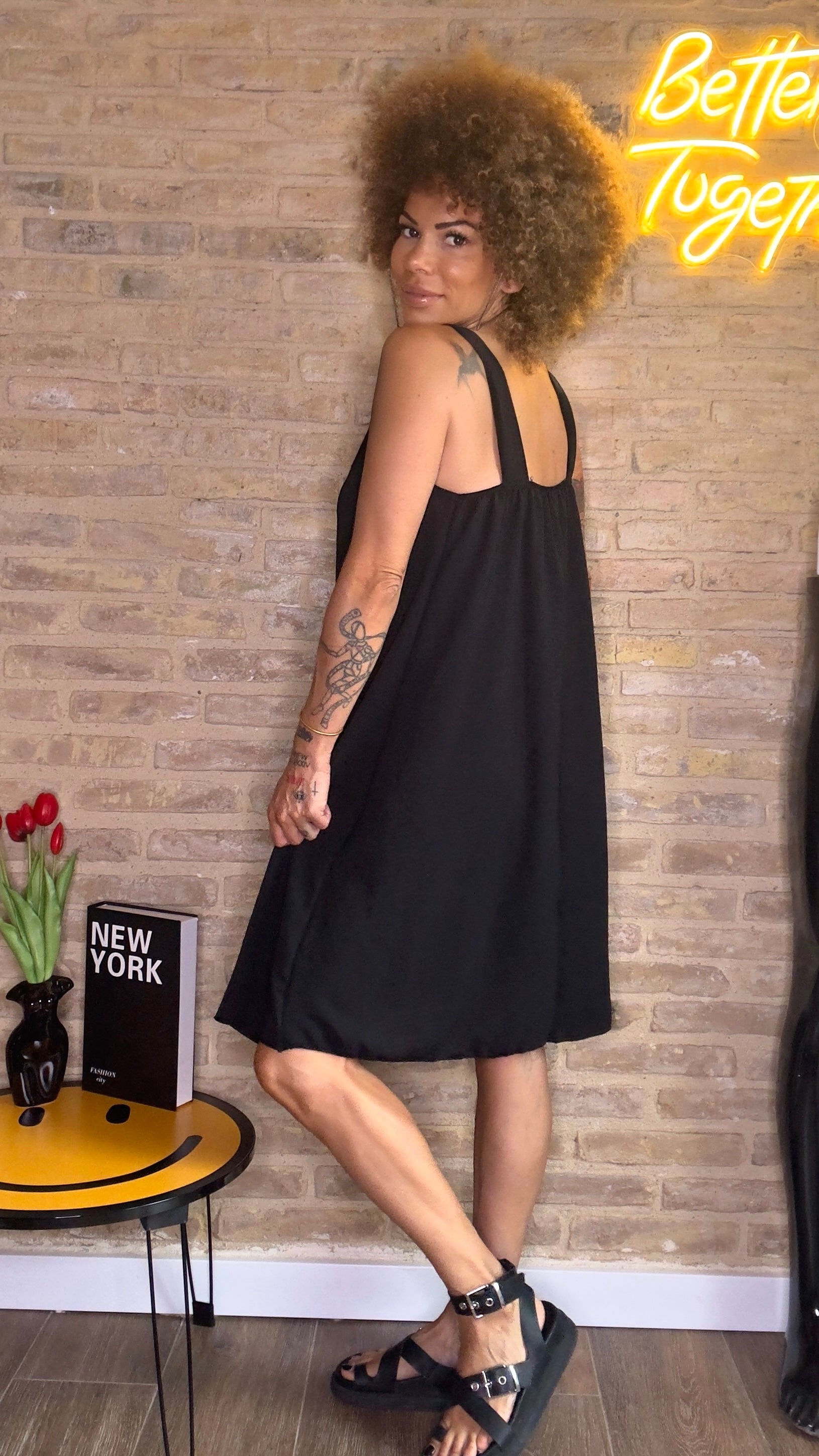 Vestido anillas plata