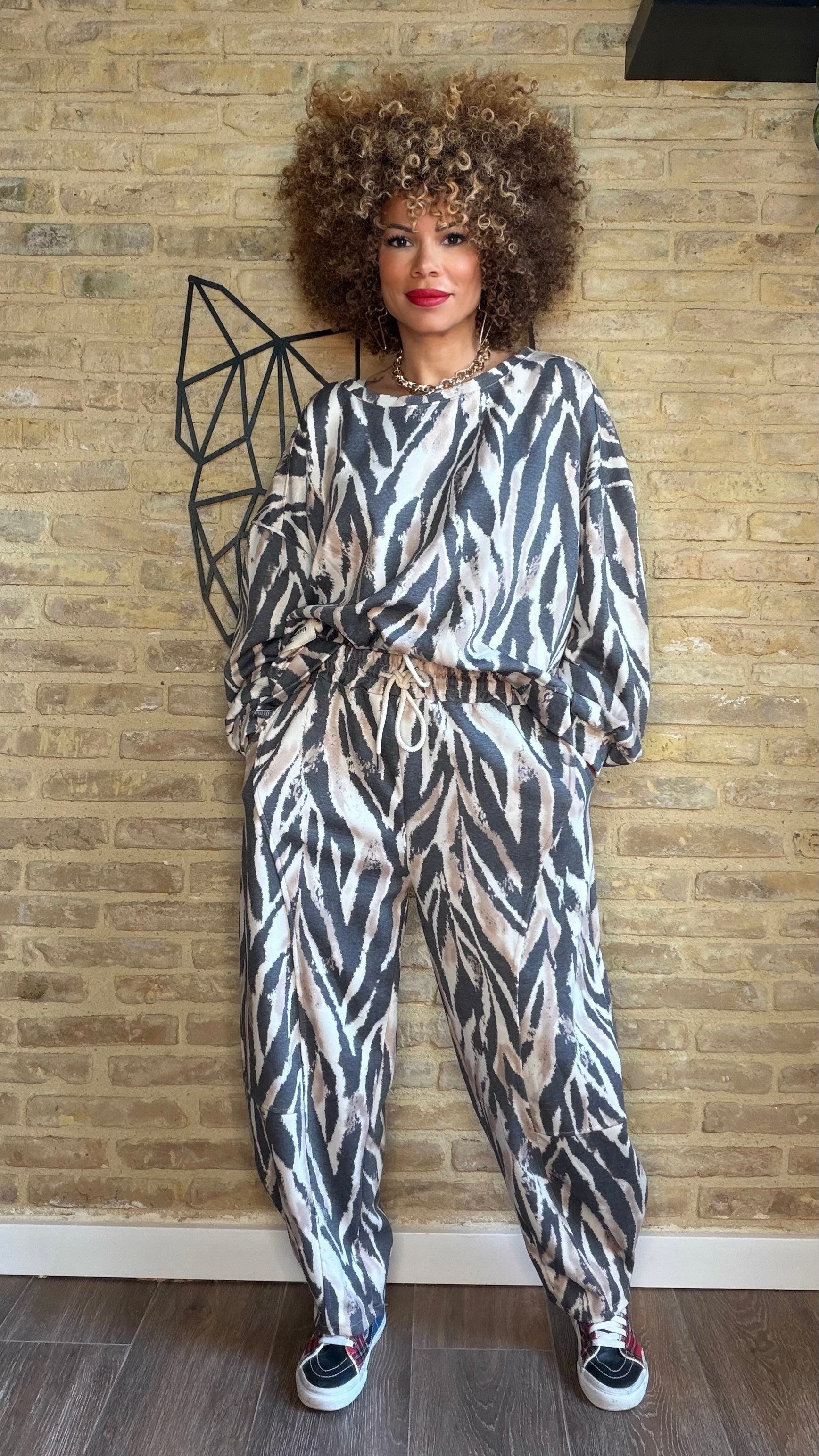 Pantalon Balloon Tigre