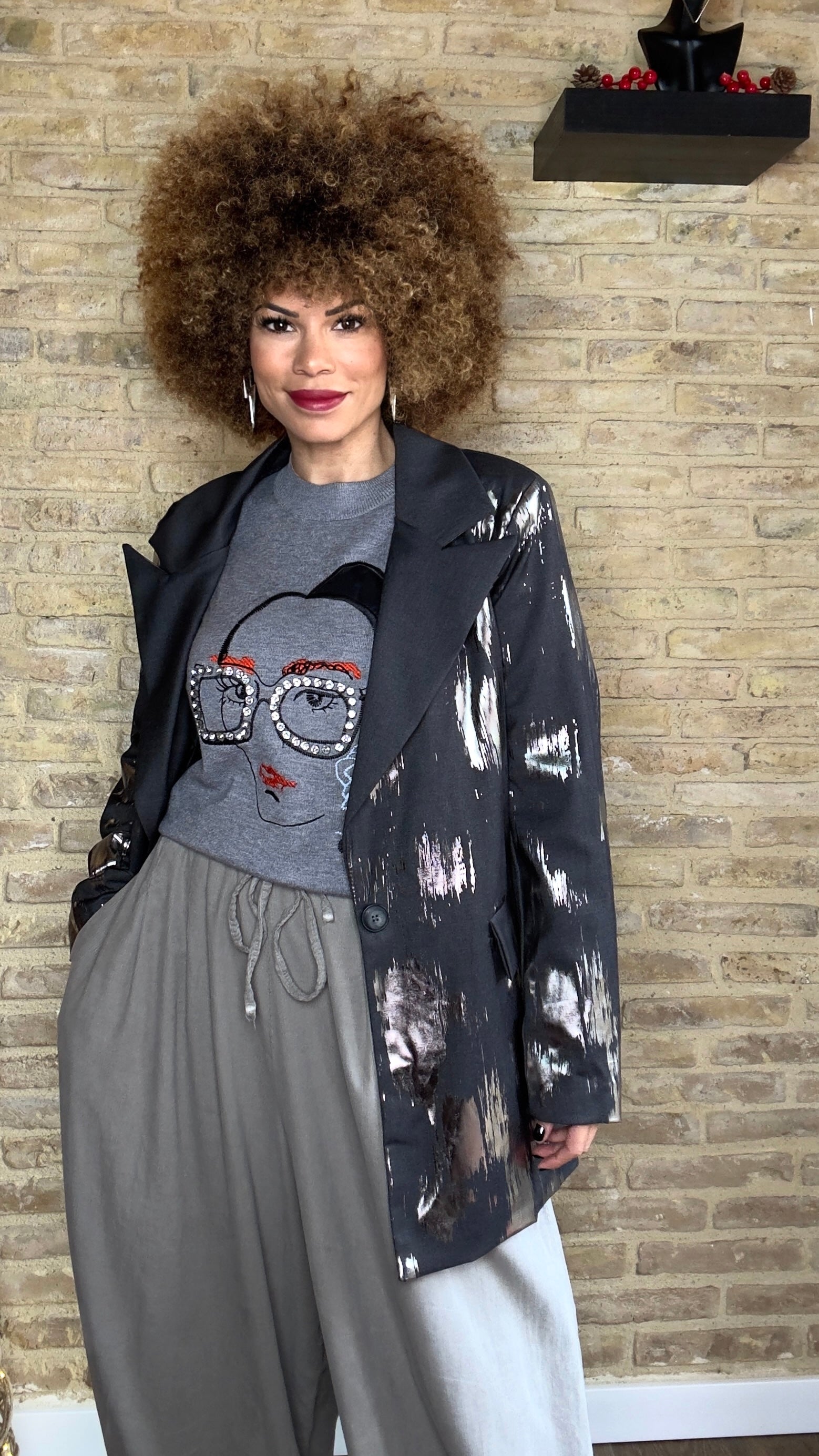 Americana Toque Plata