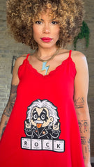 Vestido Lencero Einstein Rock - Exclusivo LOOFRO