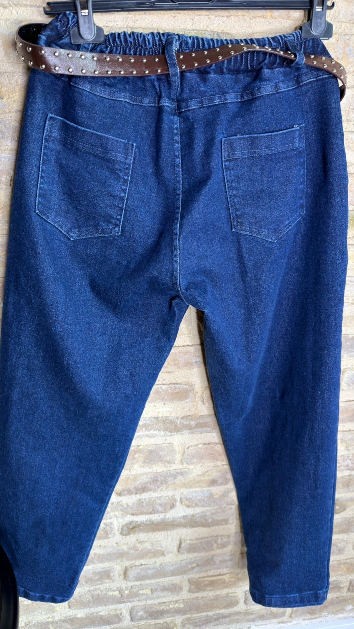 Pantalón Vaquero Balloon Cinturón