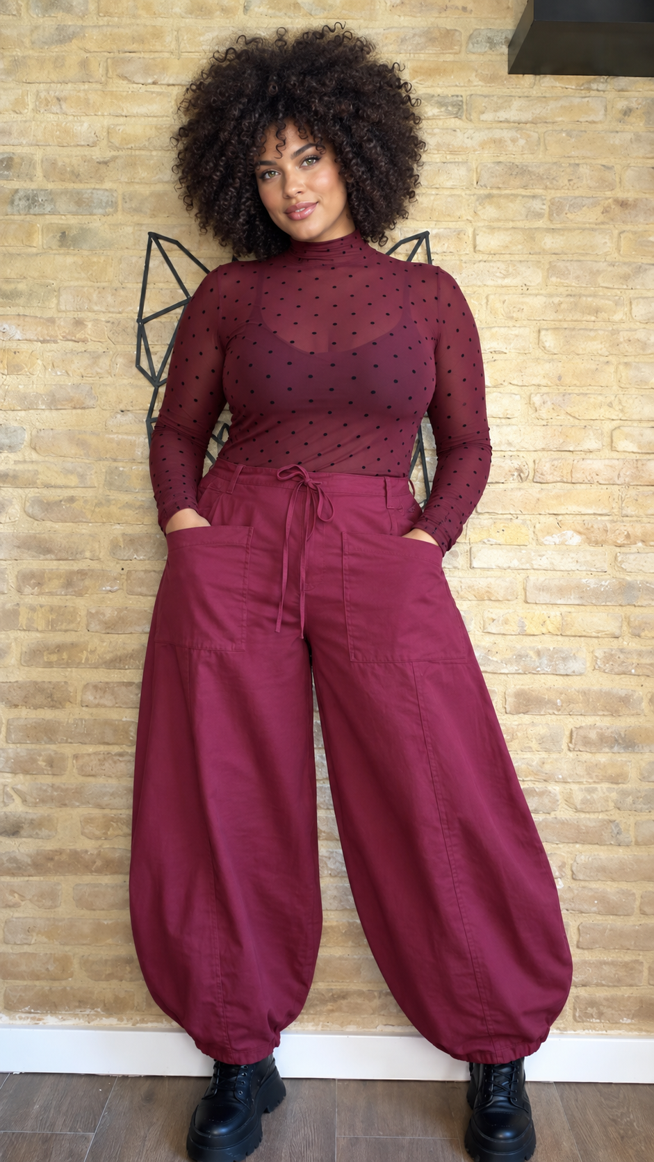 Pantalón Buganvilla Barrel