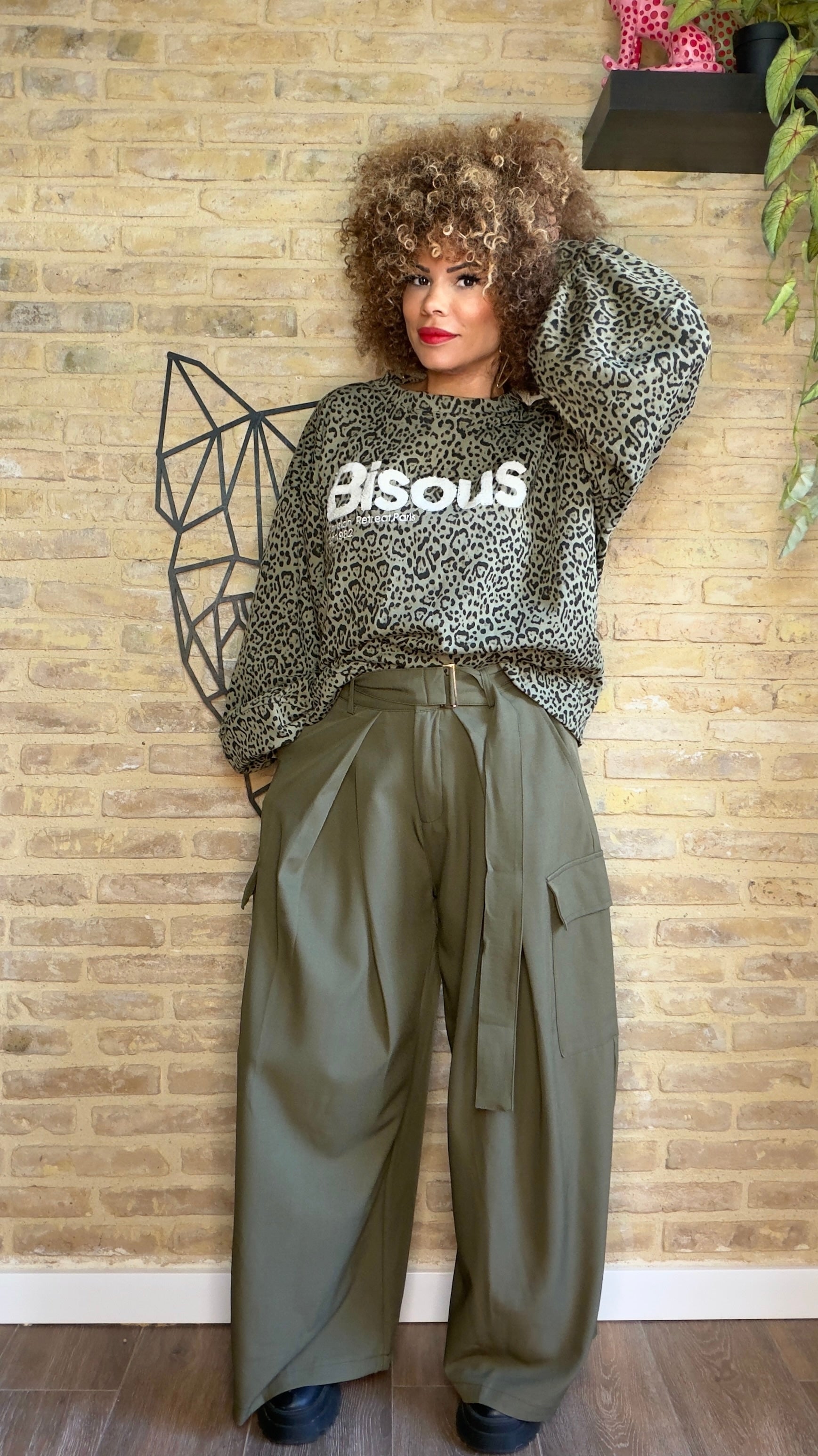 Pantalón Cargo Kaki
