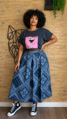 Falda Denim Pasley