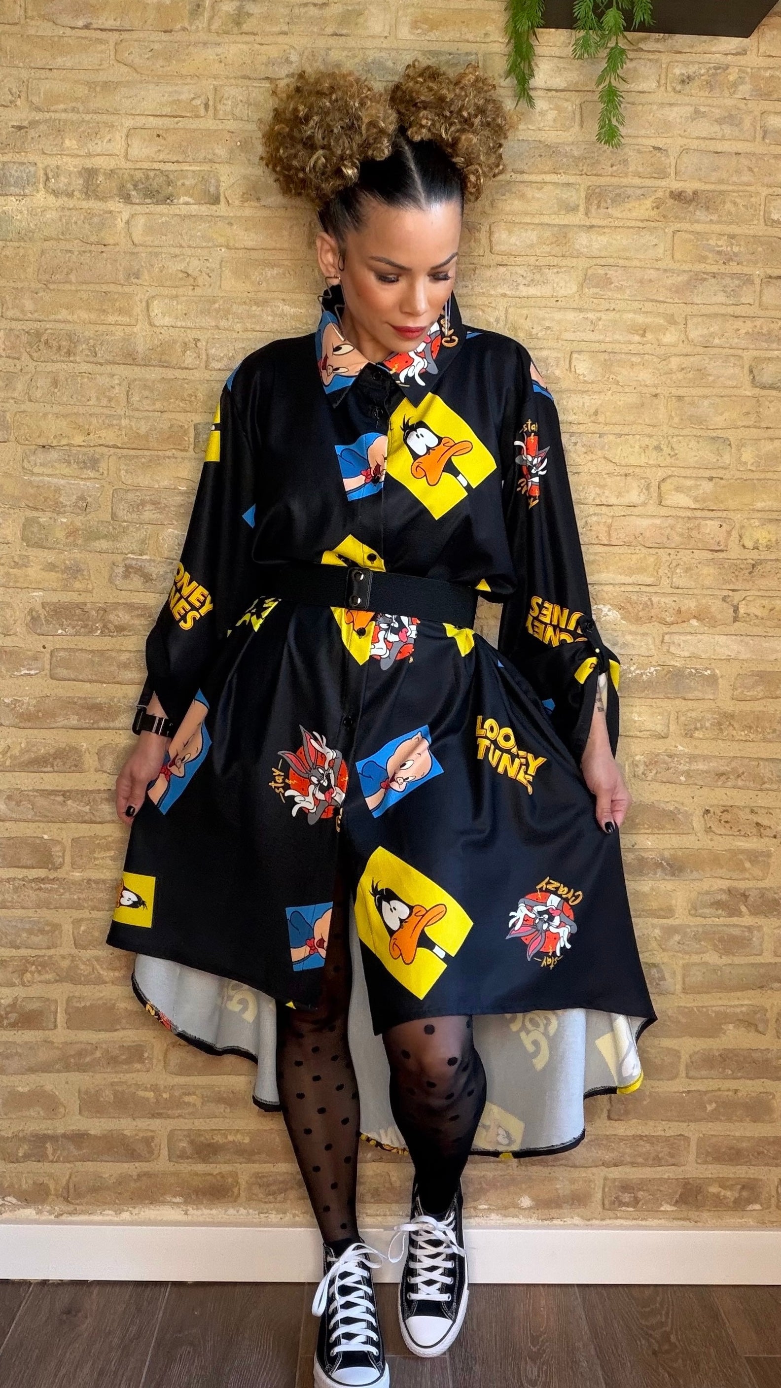 Vestido Asimétrico Looney Tunes