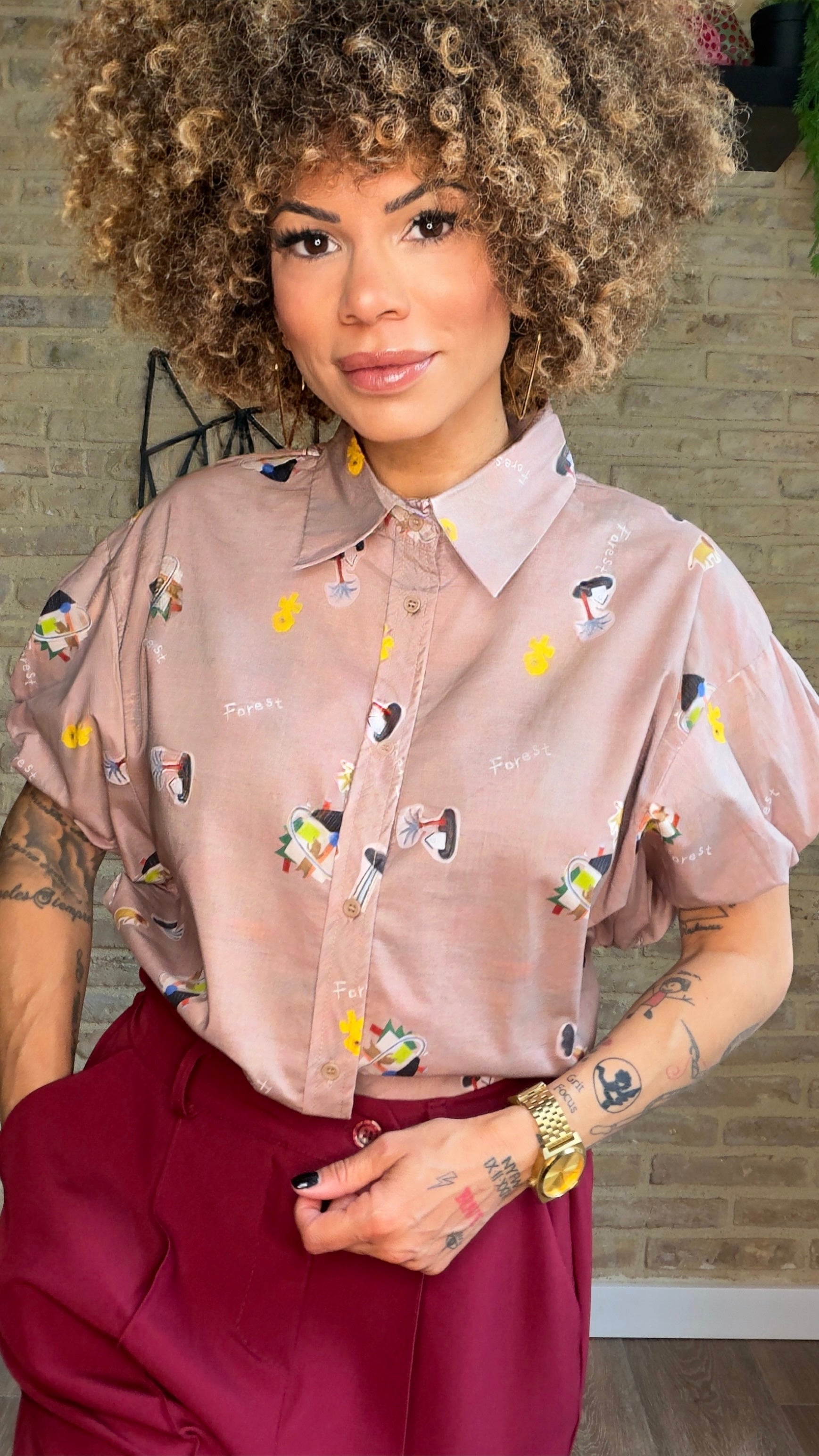 Camisa Palmera