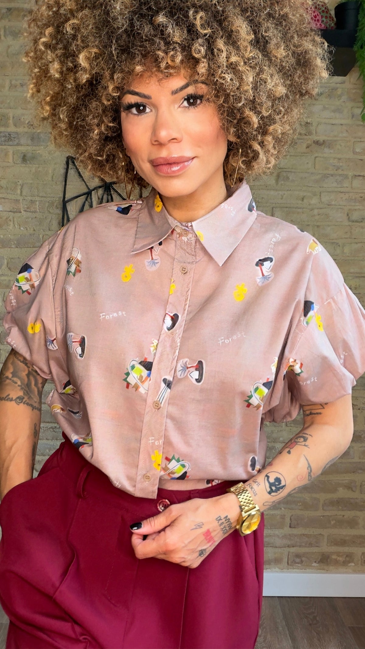 Camisa Palmera