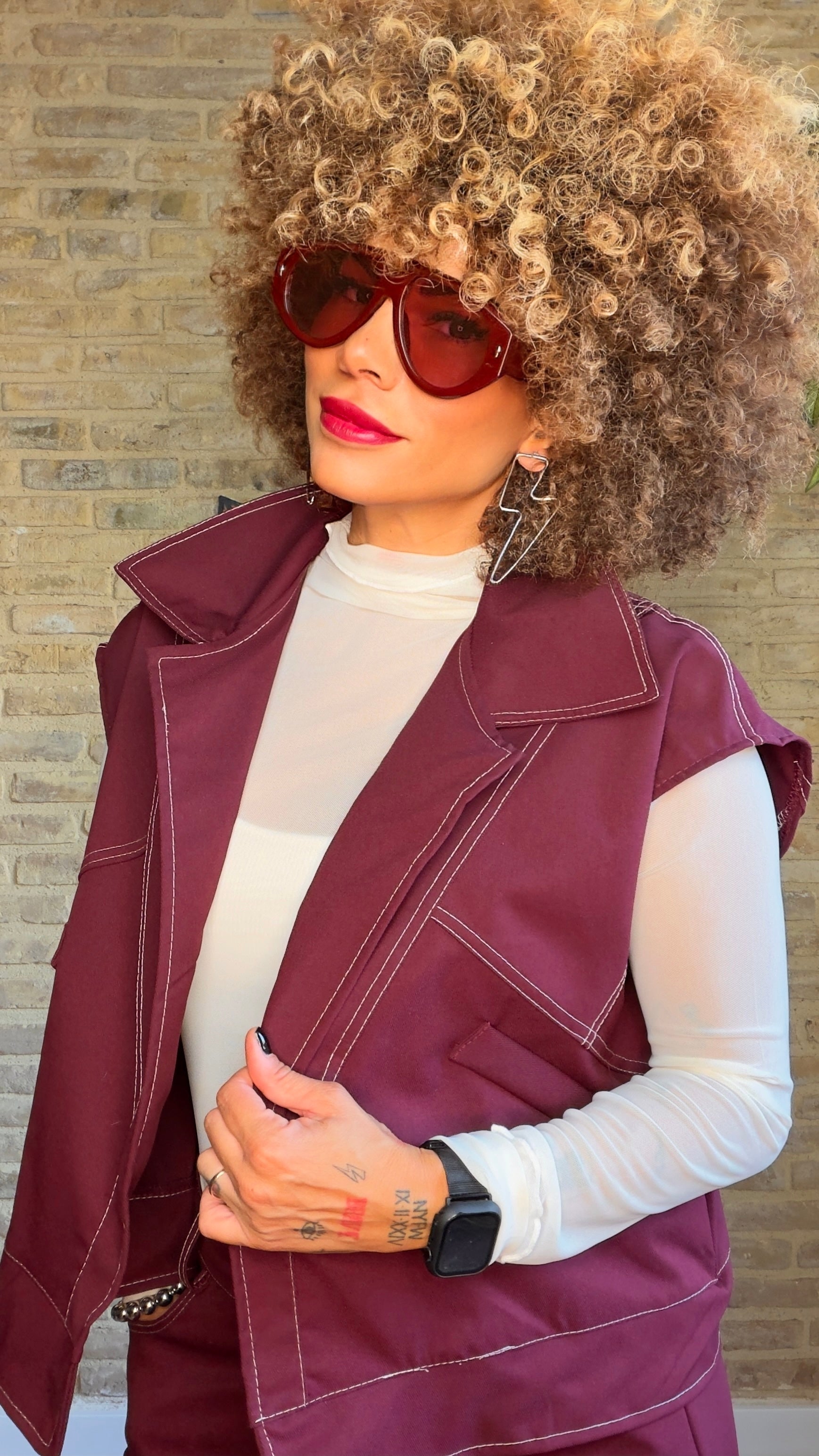 Conjunto Pespunte Buganvilla