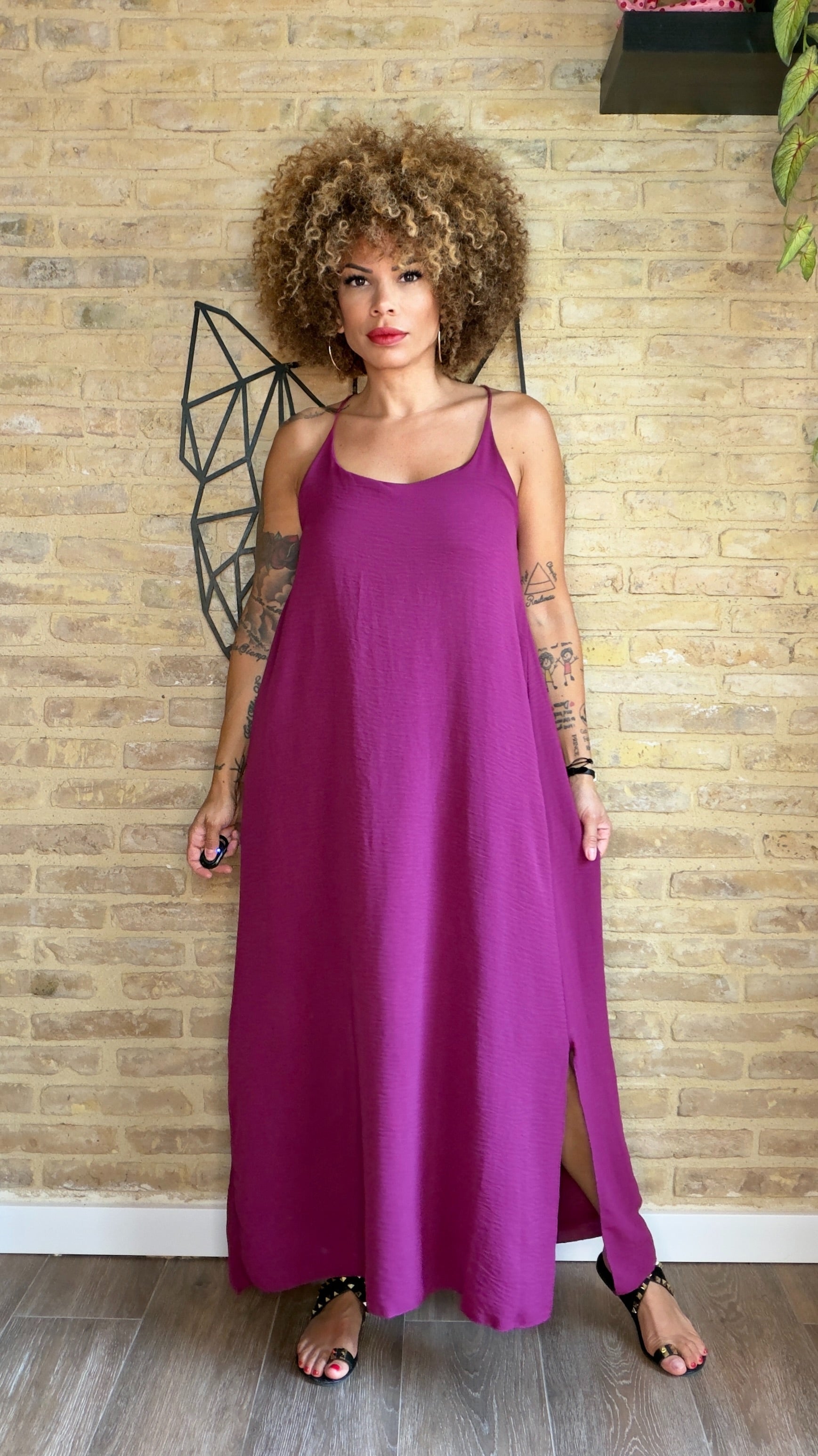 Vestido Largo Buganvilla