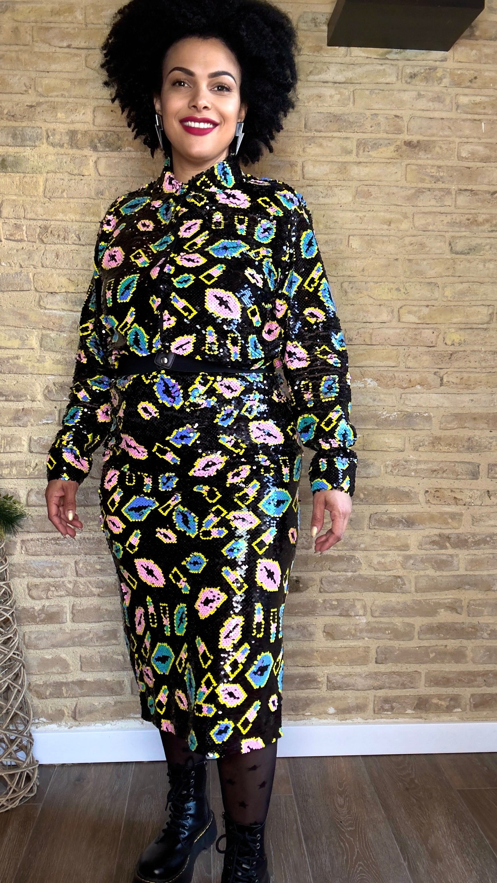 Falda Lentejuelas Lips