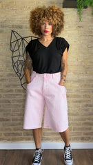 Bermuda Xtrass Rosa Denim
