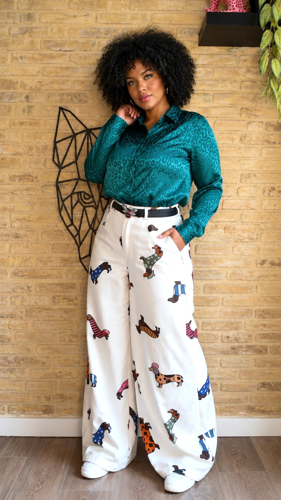 Pantalón Denim Salchichas