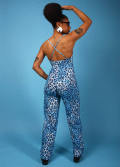 Mono Print Azul