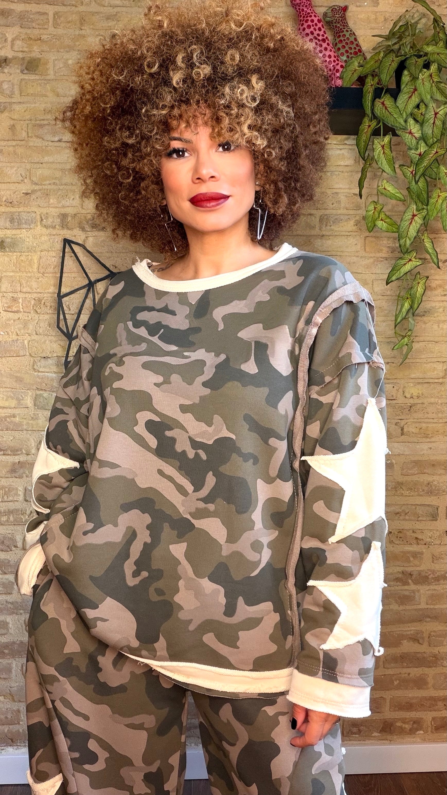 Sudadera Army Estrella