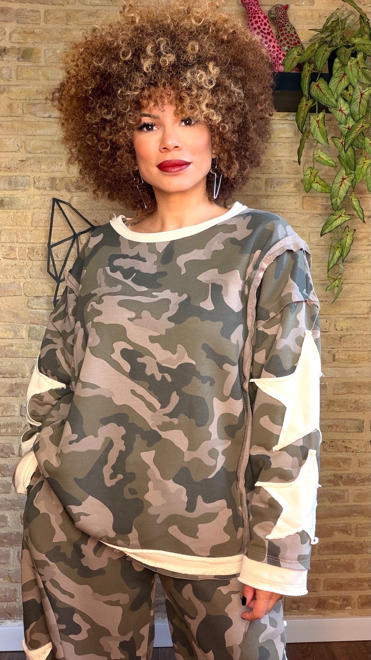 Sudadera Army Estrella