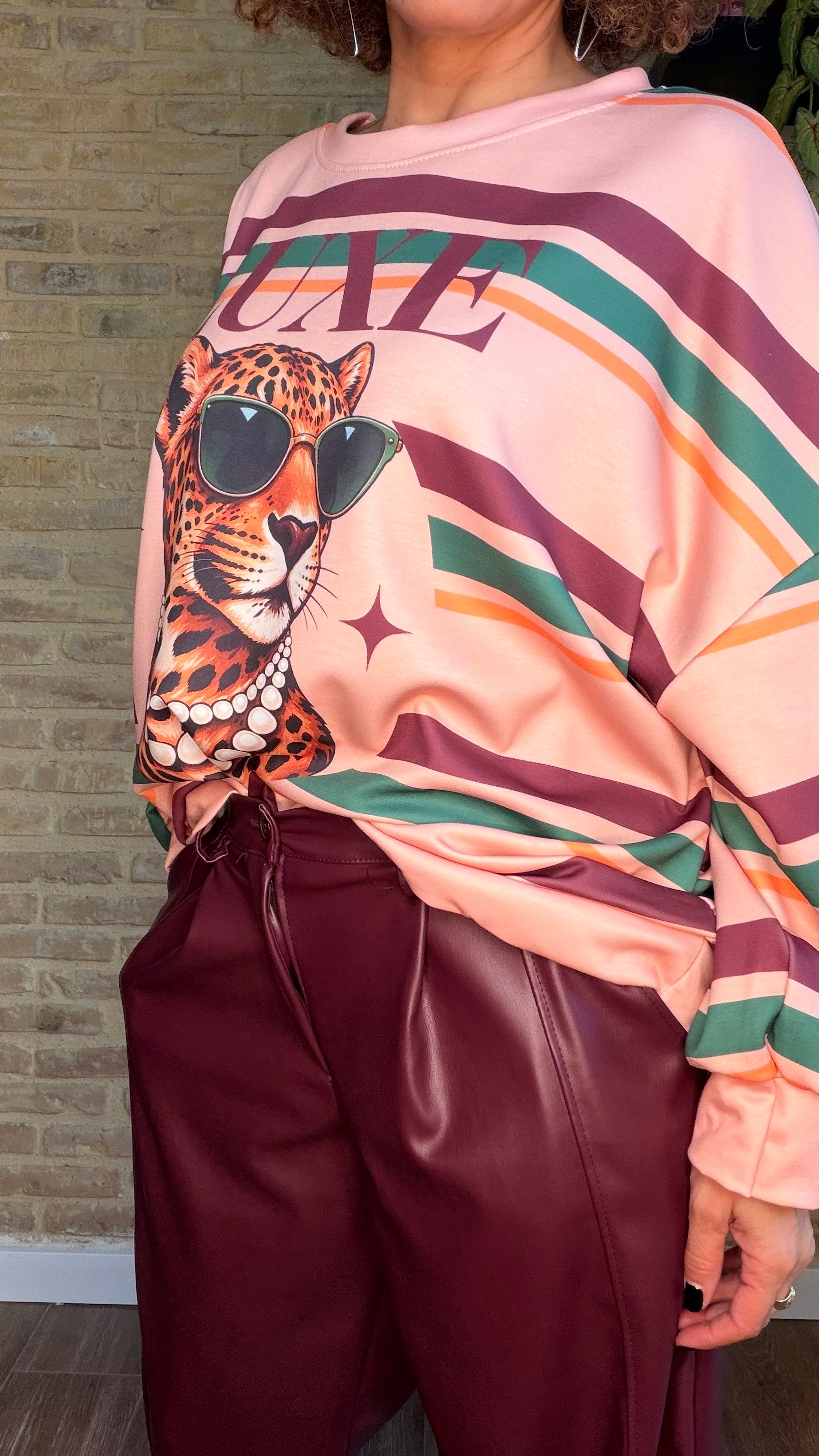 Pantalón Polipiel Buganvilla